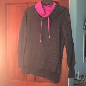 Calvin Klein Performance Sweatshirt with Faux Cowl